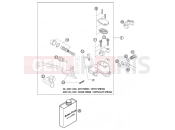KTM 525 EXC RACING (850333) [EU] 2003 FRONT BRAKE CONTROL