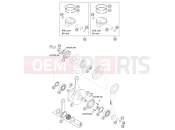 KTM 525 EXC RACING (850333) [EU] 2003 CRANKSHAFT, PISTON