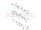 KTM 525 EXC RACING (850333) [EU] 2003 TRANSMISSION II - COUNTERSHAFT