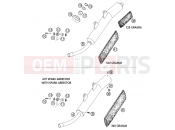 KTM 300 EXC  SIX-DAYS (740332) [EU] 2003 MAIN SILENCER