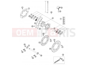 KTM 300 EXC  SIX-DAYS (740332) [EU] 2003 REAR WHEEL