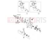 KTM 300 EXC  SIX-DAYS (740332) [EU] 2003 CRANKSHAFT, PISTON
