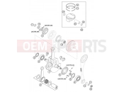 KTM 525 SX RACING (850135) [EU] 2003 CRANKSHAFT, PISTON
