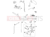 KTM 450 SX RACING (840135) [EU] 2003 HANDLEBAR, CONTROLS