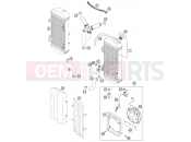 KTM 450 SX RACING (840135) [EU] 2003 COOLING SYSTEM