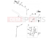KTM 250 SX (630130) [EU] 2003 HANDLEBAR, CONTROLS