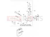 KTM 250 SX (630130) [EU] 2003 FRONT BRAKE CONTROL