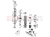 KTM 640 ADVENTURE-R (976021) [AU] 2002 SHOCK ABSORBER DISASSEMBLED