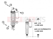 KTM 640 LC4-E Super-Moto ROT (972620) [EU] 2002 SHOCK ABSORBER