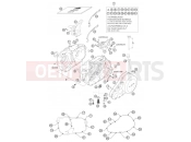 KTM 640 LC4-E Super-Moto ROT (972620) [EU] 2002 ENGINE CASE