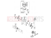 KTM 640 LC4-E Super-Moto ROT (972620) [EU] 2002 CRANKSHAFT, PISTON