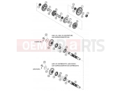 KTM 640 LC4-E Super-Moto ROT (972620) [EU] 2002 TRANSMISSION II - COUNTERSHAFT