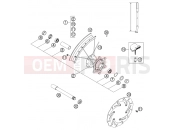 KTM 300 EXC (740320) [EU] 2002 FRONT WHEEL