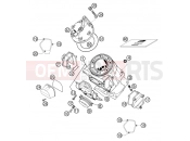 KTM 380 SX (650120) [EU] 2002 CYLINDER, CYLINDER HEAD