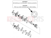 KTM 380 SX (650120) [EU] 2002 TRANSMISSION II - COUNTERSHAFT