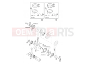 KTM 400 SX RACING (830125) [EU] 2002 CRANKSHAFT, PISTON