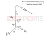 KTM 50 SX  PRO JUNIOR  LC (600123) [EU] 2002 REAR BRAKE CONTROL