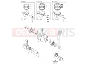 KTM 640 LC4-E SUPER MOTO (976010) [AU] CRANKSHAFT, PISTON