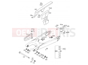 KTM 640 LC4-E SUPER-MOTO (972610) [EU] 2001 SWING ARM