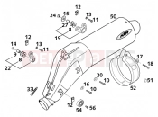 KTM 640 LC4-E SUPER-MOTO (972610) [EU] 2001 EXHAUST SYSTEM