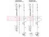 KTM 125 SUPERMOTO 100 (110315) [EU] 2001 FRONT FORK, TRIPLE CLAMP
