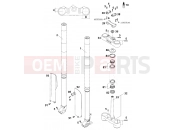 KTM 125 SUPERMOTO 100 (110315) [EU] 2001 FRONT FORK, TRIPLE CLAMP