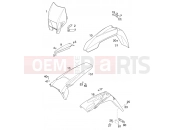 KTM 125 SUPERMOTO 100 (110315) [EU] 2001 MASK, FENDERS