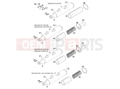 KTM 520 MXC RACING (857510) [US] MAIN SILENCER