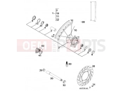 KTM 640 LC4-E (972616) [EU] 2001 FRONT WHEEL