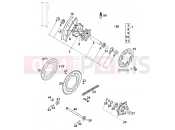 KTM 640 LC4-E (972616) [EU] 2001 REAR WHEEL