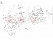 DUCATI Superbike 999 R WATER COOLER » COOLING SYSTEM