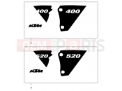 KTM 520 EXC RACING (857513) [US] 2001 DECAL