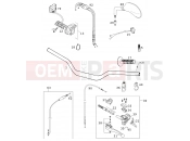 KTM 520 SX RACING (850115) [EU] 2001 HANDLEBAR, CONTROLS