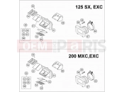 KTM 125 SX (610110) [EU] 2001 REED VALVE CASE