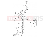 KTM 65 SX (600116) [EU] 2001 REAR BRAKE CONTROL