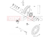 KTM 640 LC4-E Super-Moto (977500) [US] 2000 FRONT WHEEL