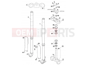KTM 620 SC Super-moto (972500) [EU] 2000 FRONT FORK, TRIPLE CLAMP