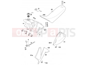 KTM 620 SC Super-moto (972500) [EU] 2000 TANK, SEAT