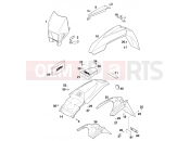 KTM 620 SC Super-moto (972500) [EU] 2000 MASK, FENDERS