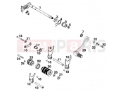 KTM 620 SC Super-moto (972500) [EU] 2000 SHIFTING MECHANISM