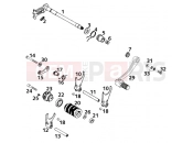 KTM 620 SC Super-moto (972500) [EU] 2000 SHIFTING MECHANISM