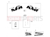 KTM 125 SUPERMOTO 100 (110305) [EU] 2000 DECAL