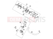 KTM 400 LC4-E (932606) [EU] 2000 WATER PUMP