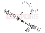 KTM 400 LC4-E (932206) [GB] 2000 KICK STARTER