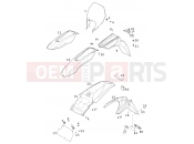 KTM 400 LC4-E (930306) [EU] 2000 MASK, FENDERS