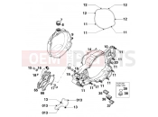 KTM 300 EXC (747503) [US] 2000 CLUTCH COVER
