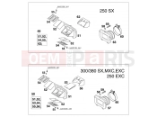 KTM 300 EXC (747503) [US] 2000 REED VALVE CASE