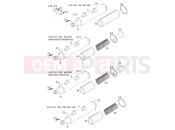 KTM 400 EXC RACING (830303) [EU] 2000 EXHAUST SYSTEM