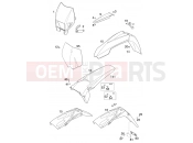 KTM 400 EXC RACING (830303) [EU] 2000 MASK, FENDERS