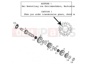 KTM 380 SX (650200) [EU] 2000 TRANSMISSION I - MAIN SHAFT